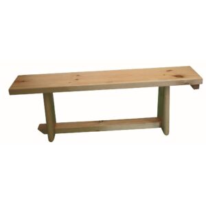 banco sueco de madera 1mt BANCO SUECO DE MADERA 1MT