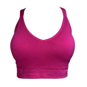 caja de 18 sujetadores sin costuras tacchini fucsia CAJA DE 18 SUJETADORES SIN COSTURAS TACCHINI FUCSIA