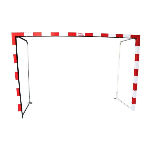 JGO PORTERÍAS F.SALA/BALONMANO ALUMINIO  80X80MM ABATIBLES