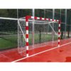 juego porterías aluminio balonmano-fútbol sala fijas 80x80 JUEGO PORTERÍAS ALUMINIO BALONMANO-FÚTBOL SALA FIJAS 80X80