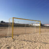 JUEGO PORTERÍAS FÚTBOL-PLAYA METÁLICAS 100MM