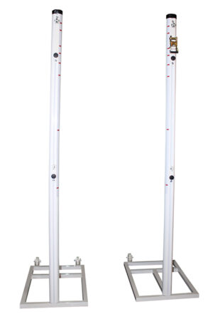 JUEGO POSTES MULTIALTURAS ALUMINIO TUBO DE 90MM TRASLADABLES