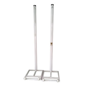 juego postes voleibol trasladables aluminio ø 90mm JUEGO POSTES VOLEIBOL TRASLADABLES ALUMINIO Ø 90MM