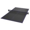 KIT TABLEROS TENIS DE MESA CON SOPORTE Y RED NEGRO/VIOLETA -SIN PALAS NI PELOTAS-