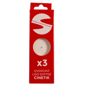 PACK 3 OVERGRIPS LISOS SOFTEE CINETIK