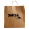 PACK 50 BOLSAS BROWN KRAFT SOFTEE