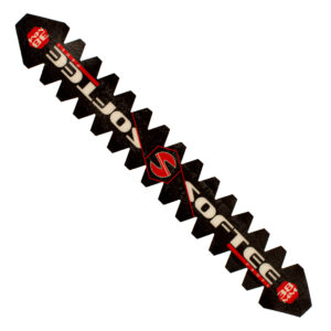 protector dentado negro softee PROTECTOR DE PALA DE PÁDEL SOFTEE PADEL DENTADO NEGRO