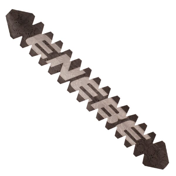 PROTECTOR DE PALA DE PÁDEL ENEBE DENTADO NEGRO