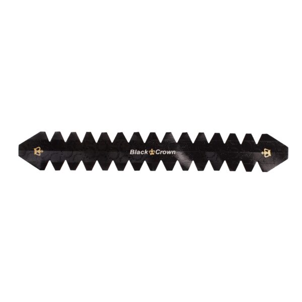 PROTECTOR DE PALA DE PÁDEL BLACK CROWN ADAMANTIUM DENTADO NEGRO