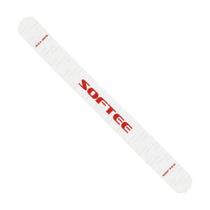 protector softee pádel transparente rojo 1t PROTECTOR DE PALA DE PÁDEL SOFTEE PADEL 1T REDONDO TRANSPARENTE ROJO