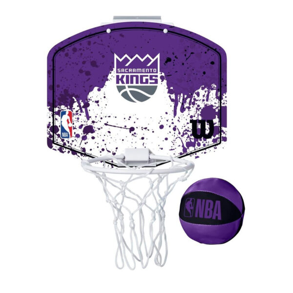 set minicanasta wilson nba team mini hoop kings SET MINICANASTA WILSON NBA TEAM MINI HOOP KINGS