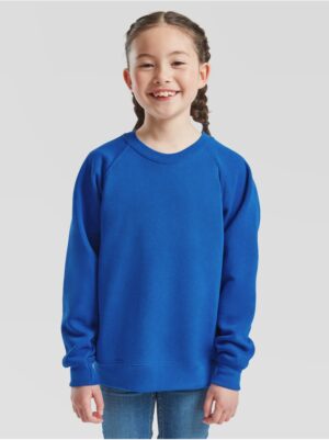 sudadera fruit of the loom classic raglan infantil SUDADERA FRUIT OF THE LOOM CLASSIC RAGLAN INFANTIL