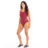 bañador squba series training mujer granate 2 BAÑADOR SQUBA SERIES TRAINING MUJER