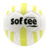 balón fútbol híbrido softee max blanco amarillo flúor BALÓN FÚTBOL HÍBRIDO SOFTEE MAX