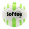 balón fútbol híbrido softee max blanco verde flúor BALÓN FÚTBOL HÍBRIDO SOFTEE MAX