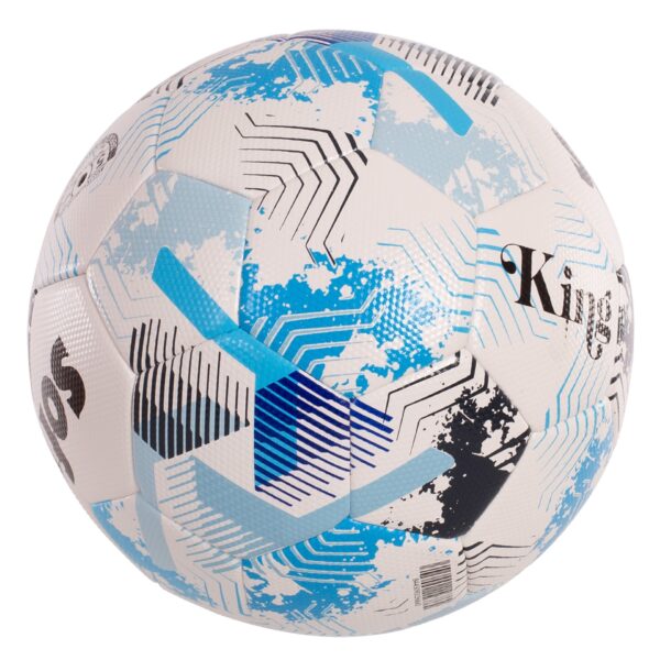 balón fútbol softee king 5 blanco azul 1 BALÓN FÚTBOL SOFTEE KING