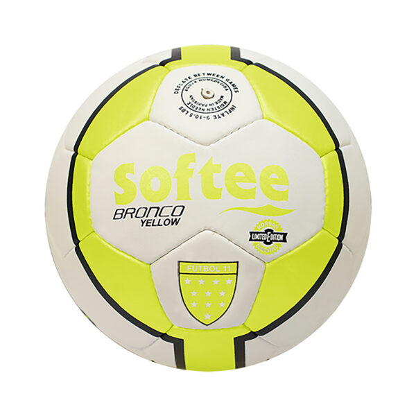 balón softee bronco limited edition fútbol 11 amarillo flúor BALÓN SOFTEE BRONCO LIMITED EDITION