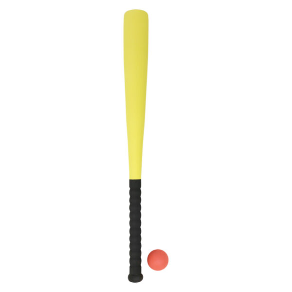 bate béisbol foam con pelota amarillo BATE BÉISBOL FOAM CON PELOTA