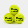 cajón 18 botes 4 pelotas de tenis dunlop fort slinger 3 CAJÓN 18 BOTES 4 PELOTAS DE TENIS DUNLOP FORT SLINGER