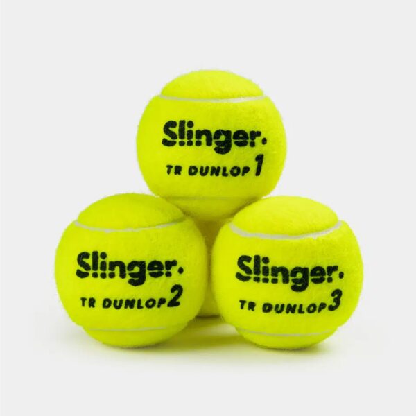 cajón 18 botes 4 pelotas de tenis dunlop fort slinger 3 CAJÓN 18 BOTES 4 PELOTAS DE TENIS DUNLOP FORT SLINGER
