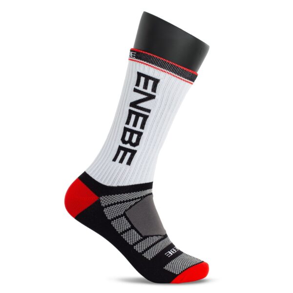 calcetines enebe hexagon blanco negro CALCETINES ENEBE HEXAGON