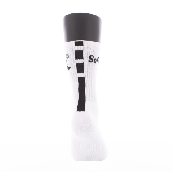 calcetines media caña softee premium blanco negro 2 CALCETINES MEDIA CAÑA SOFTEE PREMIUM
