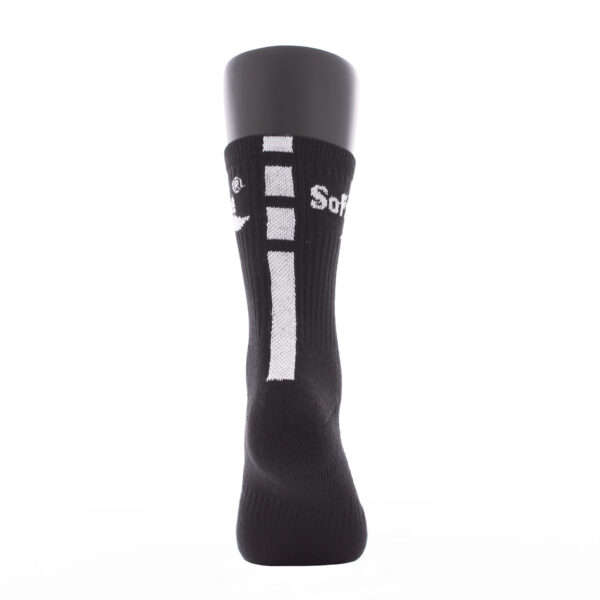 calcetines media caña softee premium negro blanco 2 CALCETINES MEDIA CAÑA SOFTEE PREMIUM