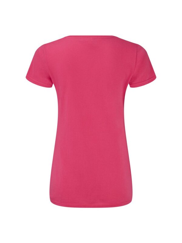 camiseta fruit of the loom ladies iconic 150 v-neck t fucsia 3 CAMISETA FRUIT OF THE LOOM LADIES ICONIC 150 V-NECK T