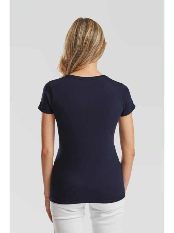 camiseta fruit of the loom ladies iconic 150 v-neck t marino oscuro CAMISETA FRUIT OF THE LOOM LADIES ICONIC 150 V-NECK T