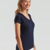 CAMISETA FRUIT OF THE LOOM LADIES ICONIC 150 V-NECK T