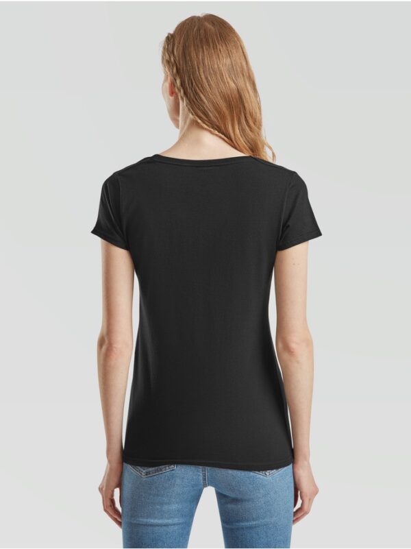 camiseta fruit of the loom ladies iconic 150 v-neck t negro 3 CAMISETA FRUIT OF THE LOOM LADIES ICONIC 150 V-NECK T