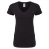 CAMISETA FRUIT OF THE LOOM LADIES ICONIC 150 V-NECK T
