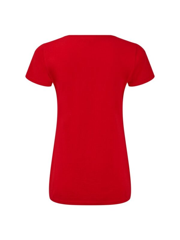 camiseta fruit of the loom ladies iconic 150 v-neck t rojo 2 CAMISETA FRUIT OF THE LOOM LADIES ICONIC 150 V-NECK T