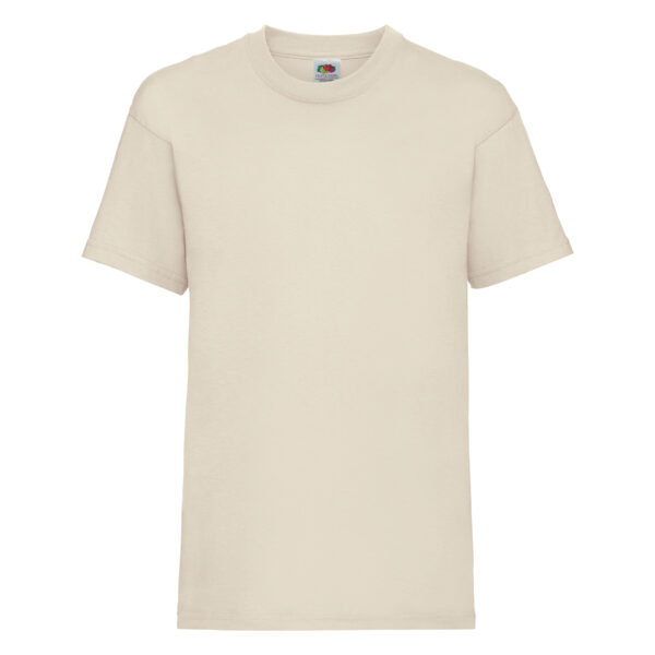camiseta fruit of the loom valueweight infantil natural 60n CAMISETA FRUIT OF THE LOOM VALUEWEIGHT INFANTIL
