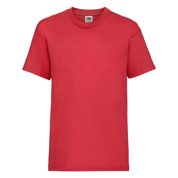 camiseta fruit of the loom valueweight infantil rojo CAMISETA FRUIT OF THE LOOM VALUEWEIGHT INFANTIL