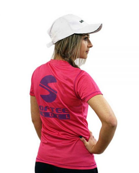 camiseta softee padel zero mujer fucsia 1 CAMISETA SOFTEE PADEL ZERO MUJER
