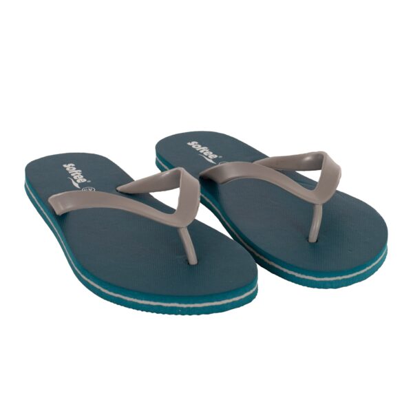 chancla softee coconut azul petróleo gris CHANCLA SOFTEE COCONUT
