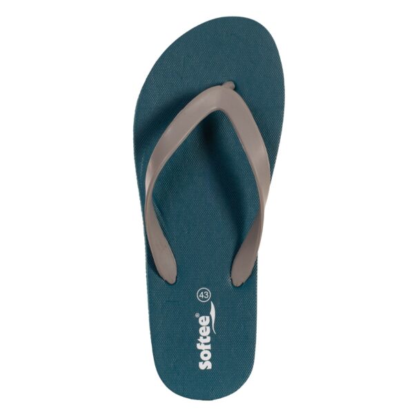chancla softee coconut azul petróleo gris 1 CHANCLA SOFTEE COCONUT