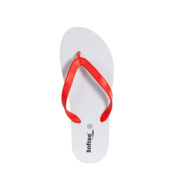 chancla softee coconut blanco rojo 3 CHANCLA SOFTEE COCONUT