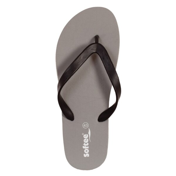 chancla softee coconut gris negro CHANCLA SOFTEE COCONUT