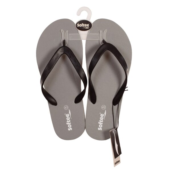 chancla softee coconut gris negro 2 CHANCLA SOFTEE COCONUT