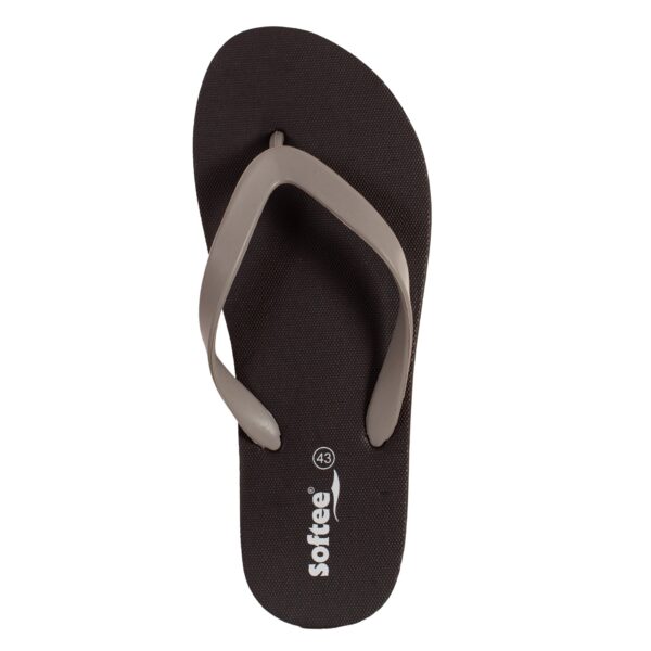 chancla softee coconut negro gris 1 CHANCLA SOFTEE COCONUT