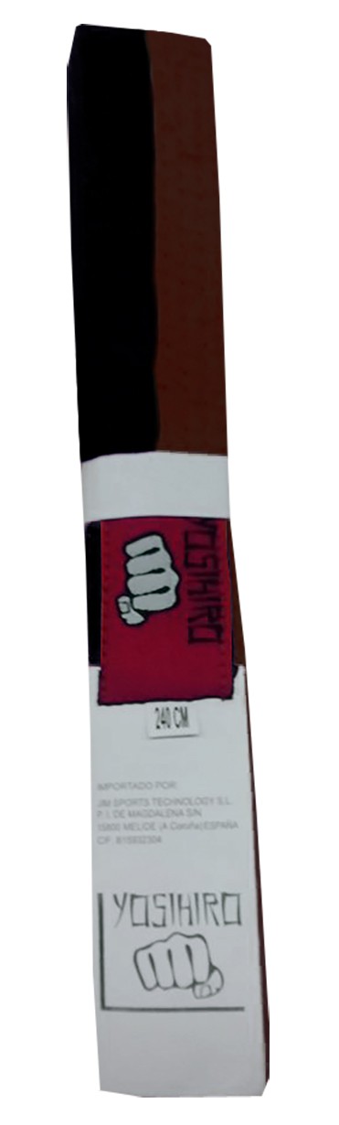 CINTURON KARATE/JUDO YOSIHIRO 100% ALGODON
