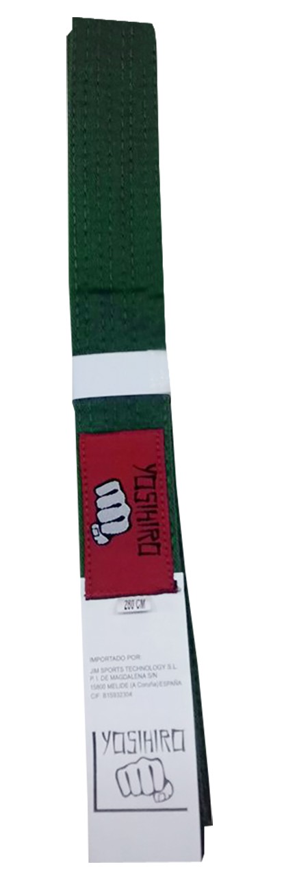 CINTURON KARATE/JUDO YOSIHIRO 100% ALGODON