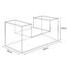 FIGURA MINIASIENTO RECTO 30X60X30CM