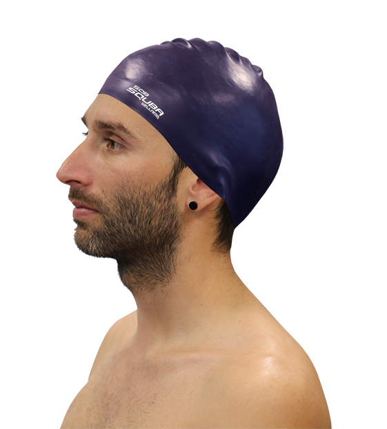 gorro natación silicona squba marino GORRO NATACIÓN SILICONA SQUBA