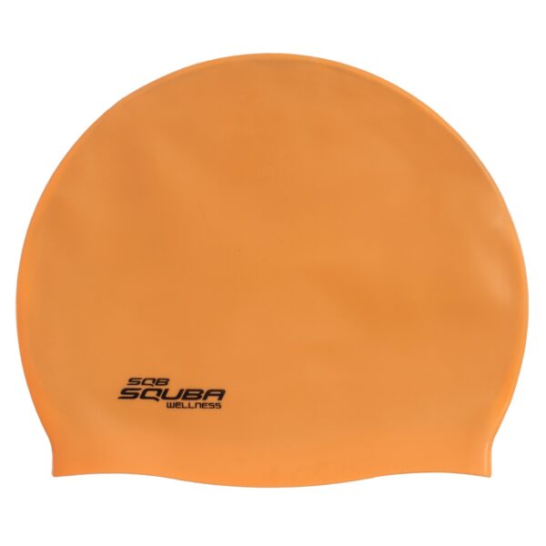 gorro natación silicona squba naranja sweet GORRO NATACIÓN SILICONA SQUBA