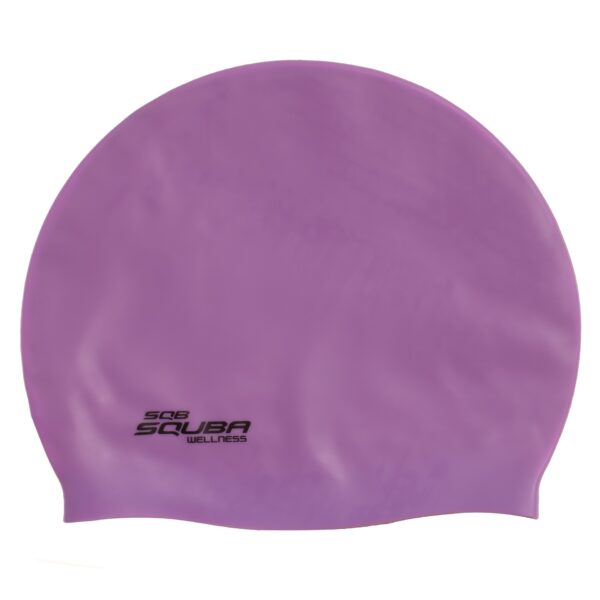 gorro natación silicona squba violeta sweet GORRO NATACIÓN SILICONA SQUBA