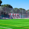JUEGO DE 2 REDES FUTBOL 7 4 MM POLIPROPILENO MALLA 120 BICOLOR