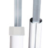 juego postes pádel aluminio ø 90mm fijos 1 JUEGO POSTES PÁDEL ALUMINIO Ø 90MM FIJOS